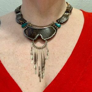 Lovely and unique boho statement necklace